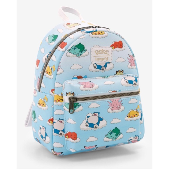 Loungefly Handbags - Loungefly Pokemon Sleeping on clouds faux leather mini backpack- new with tag